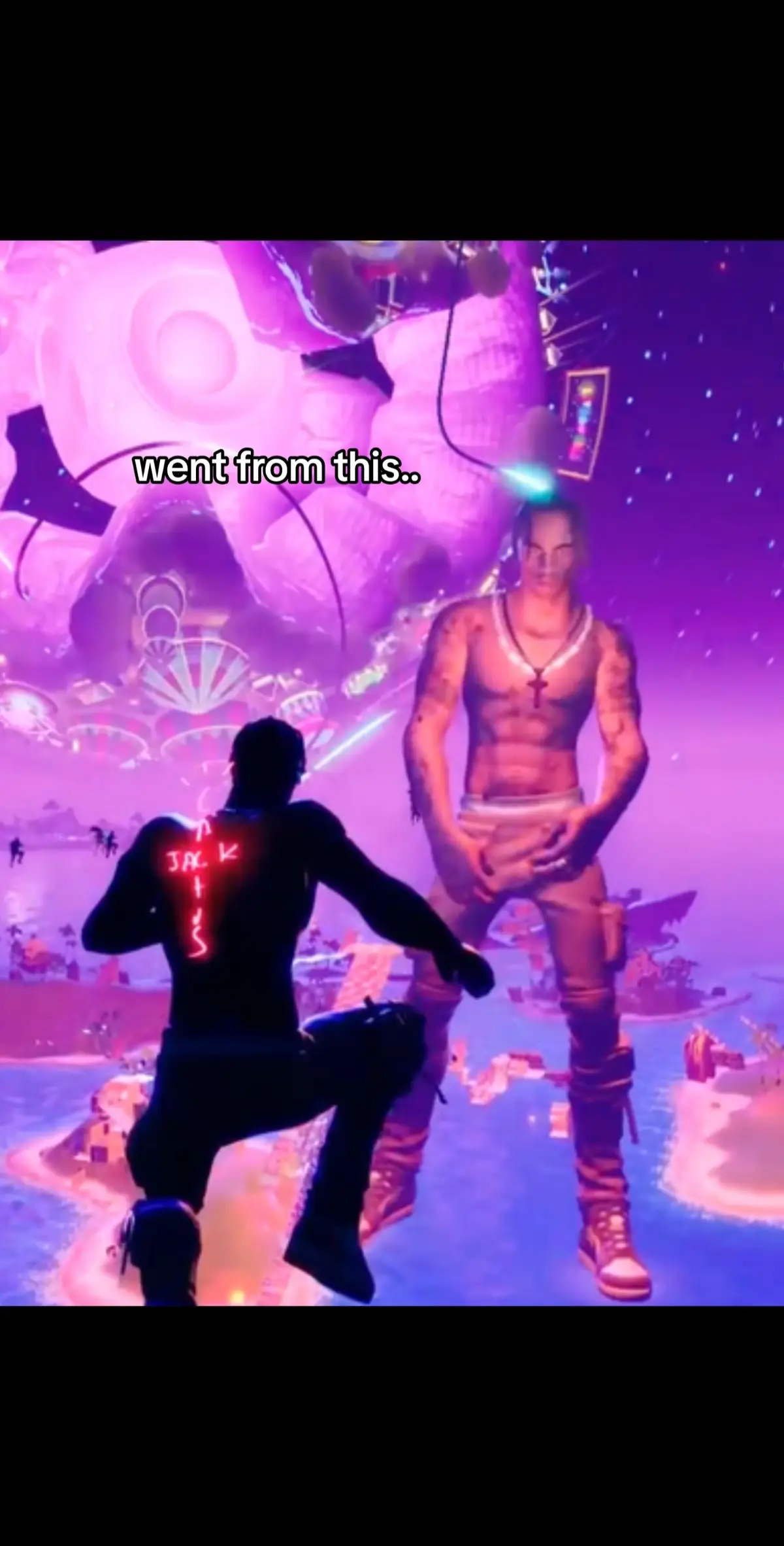 wish u were here #travisscott #laflame #fypシ #fyp #viral #astroworld #viraltiktok #fortnite 