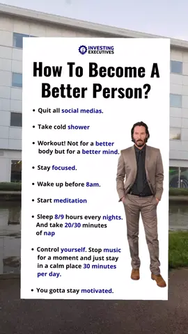how to become a better person?