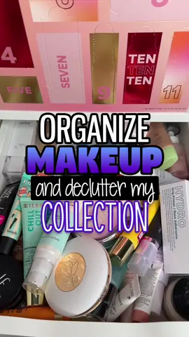 ORGANIZING AND DECLUTTERING MY MAKEUP COLLECTION 💄 PRIMER DRAWER ✨ #makeup #decluttering #organizemakeup #decluttermakeup #beauty #makeupcollection 