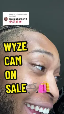 Replying to @TALISSMANN  Black Friday Sale ! 🛒🛍️ Check the Cart for a discount! #bigb🏁 #bigbthebarber  #wyzecam #foryoupage #tech #tiktokshop 