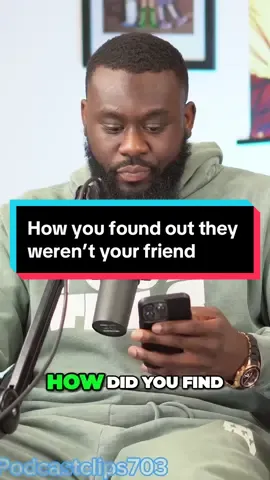 How you found out they weren’t your friend #shxtsngigs 