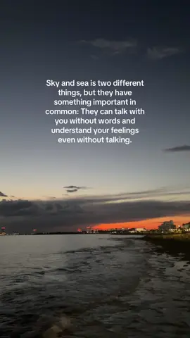 Sky and sea is two different things, but they have something important in common: They can talk with you without words and understand your feelings even without talking… #sea #calmingview #calmingvibes #waves #sunsets #foryou #ფორიუ 