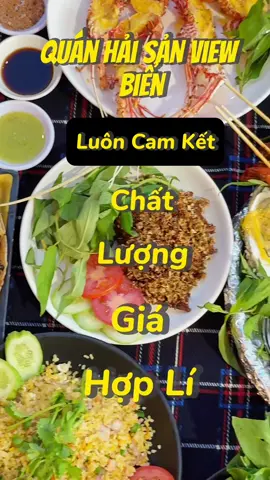 Ăn hải sản view biển giá hợp lí #daureview #ancungtiktok #haisan #sottrungmuoi #vungtaufood #dqn #xuhuong #fyp 