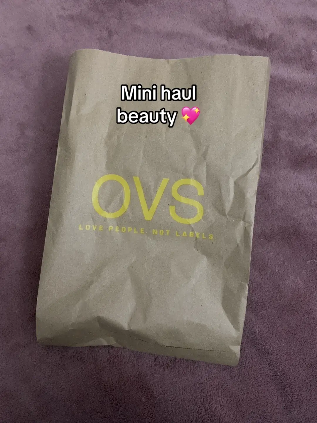 Adoro tutto 😍💖 #ovs #haul #beauty #makeup #essence #haulbeauty