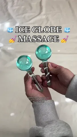 I literally look forward to using these in the morning now💅 check out the 🔗 in my bio if youre interested! 💗  #facialiceglobes #icegloberoller #iceglobeasmr #iceglobesmassage #iceglobefacial #iceglobesfacial #fyp #foryou #houstoninfluencer #beautyinfluencer #skincare #skincaretips #iceroller #skincarebenefits #depuffskin #monetbeauty #facialiceglobe #iceglobesofficial 