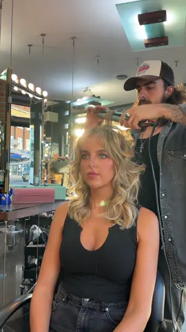 ✨ HOW I CREATE BIG BOUNCY HAIR using the ghd dreamland collection (ad) ✨ #ghddreamland @ghd  . This look was created using the ghd helios hair dryer and ghd platinum+ styler. These tools were super easy to use, adding bounce and curl to my clients soft shag cut ✂️     . The limited-edition dreamland collection comes in a dusky pink vanity case with velvet touch finish. Gift the legend of ghd this Christmas 🎄 #giftthelegendofghd #hair #shagcut #hairtutorial   