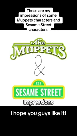 This impression reel has me doing impressions of some Muppets and Sesame Street characters I pick. I hope you guys like it. Let me know what other impressions you want me to do. Don’t forget to like, comment, and share! #voiceover #voiceactors #voiceactor #impressions 
