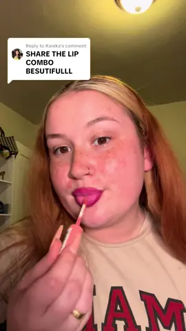 Replying to @Kanika the pink lip combo of all pink lip combos 💖 everything is tagged on my amzn sf! 