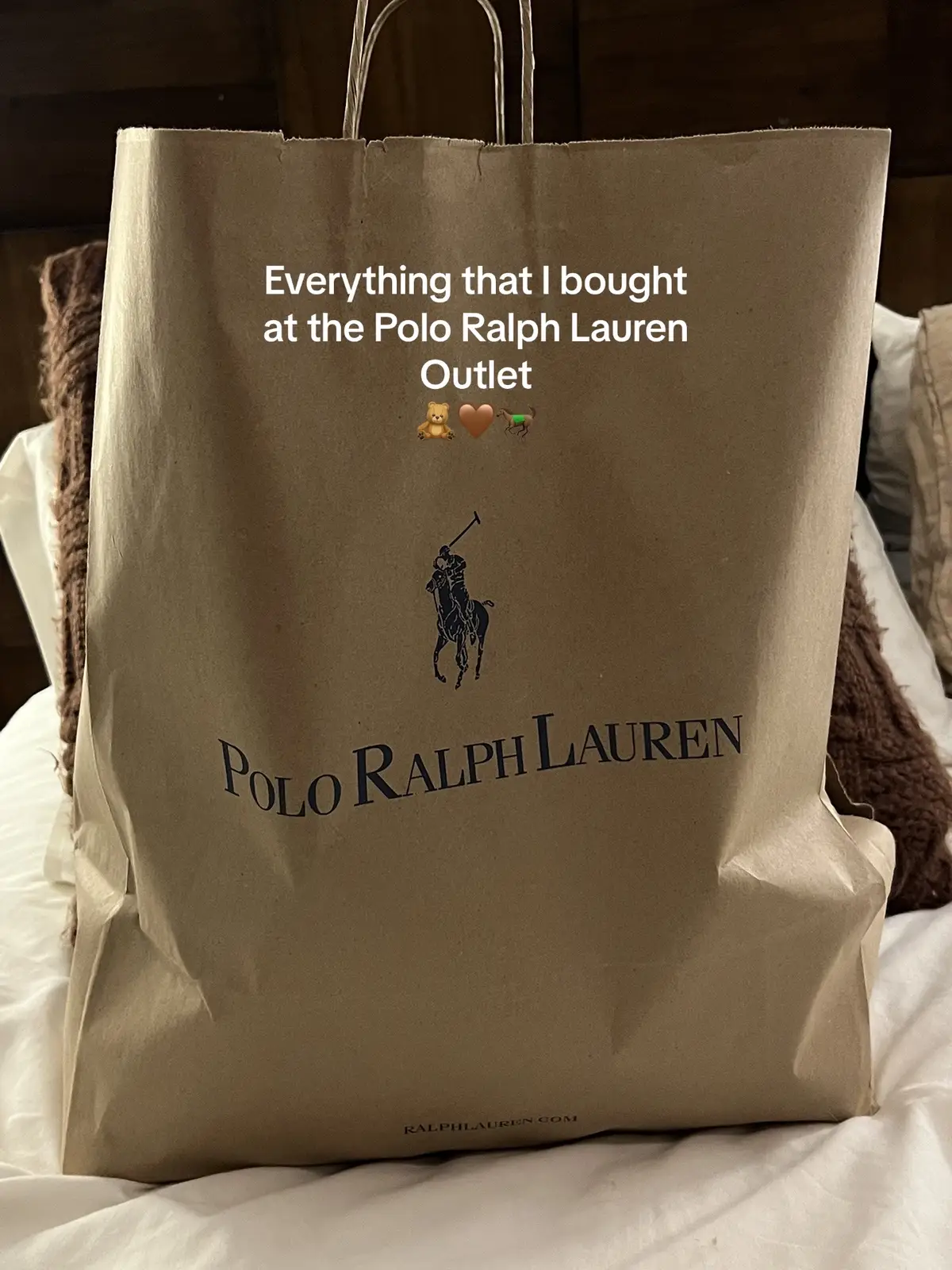 This is your sign to go to the @Ralph Lauren outlet store 🤎 #ralphlauren #poloralphlauren #ralphlaurenaesthetic #ralphlaurenbear #polobear #maine #ralphlaurenoutlet #ralphlaurenstyle #newengland #newenglandaesthetic #eastcoast #eastcoastlifestyle 
