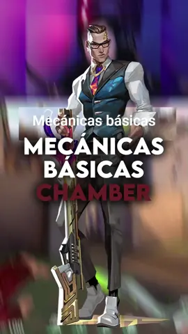 Aquí las mecánicas básicas para Chamber. ¿Quieres mejorar con algún agente en Valorant? Coméntalo y hago un vídeo del agente. #Valorant #valorantlatam #valorantmobile #valoranttips #chamber #tutorial 