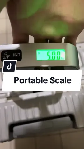 Portable Scale 50 kg / 110 lb #Electronic #Digital #Luggage #Scale #Travel #Weighing #Hanging #scale 