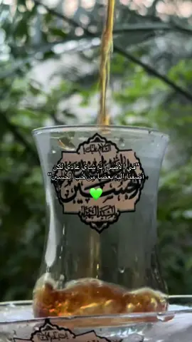 من حب الحُسين - عليه السلام - ♥️ #الامام_الحسين_عليه_السلام #كربلاء #ياحسين #شاي #foryoupage #explore #foryou #karbala #imamhussain #tea 
