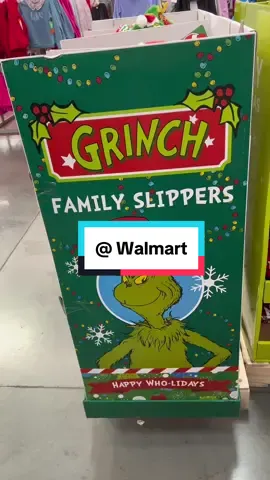 Grinch Family Slippers at @Walmart  to go with the matching family Grinch pajamas! #walmart #walmartfinds #grinchatwalmart #grinchslippers #thegrinchslippers #thgrinch #grinchmas #christmas #christmas2023