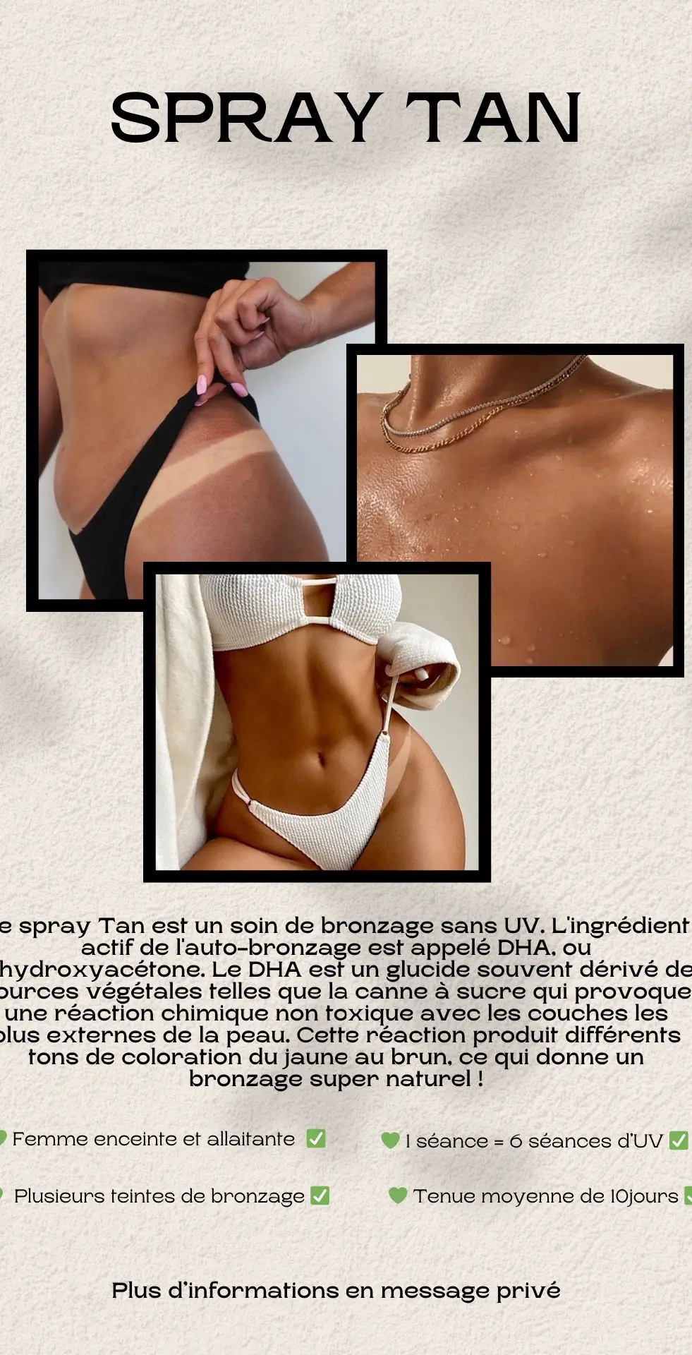 Spray tan genève, l’institut estsitué à Thônex dans le quartier de Belle-Terre. Place du Dizenier 1, 1226 Thônex  ☎️ +41.78.226.11.82