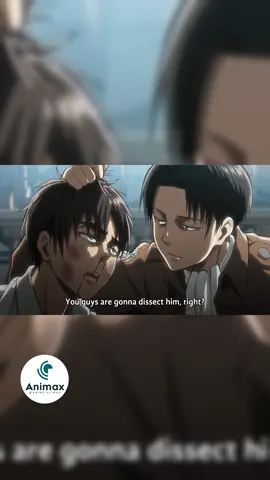 Levi Ackermana kicking Eren in front of everyone. Levi is entrusted of Eren. #AttackOnTitan  #attackontitanseason1  #eren  #erenyeager  #levi  #leviackerman  #anime  #animeedit  #animeedits  #animes  #animelover  #animeclips  #animelovers  #animeclimax  #animetiktok