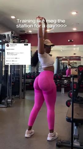 Natural hottie, natural BODYYY🔥🔥 @Megan Thee Stallion if you see this let me know how I did & can i come to hottie bootcamp?? 😁 LBVS… #workout #workoutmotivation #Fitness #fitnessmotivation #weightlosstransformation #bodygoals #weightloss #megantheestallion #hottiebootcamp 