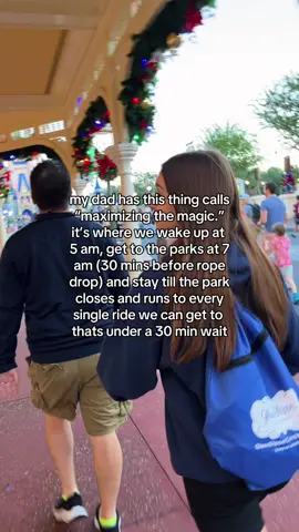 maximizing the magic means no food😍 #fyp #maximizethemagic #magickingdom #disney #disneyworld #disneydad 