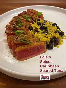 🍽️ Spice up your dinner routine with Lola’s Spices! 🌶️ Are you ready to elevate your mealtime experience with Lola’s Spices and Groomer Seafood? We’ve teamed up to bring you a delectable culinary creation that’ll make your taste buds dance! 💃🕺 Lola’s Spices Caribbean Seared Tuna - a tantalizing dish bursting with flavor!  What you need:  🐟 1 lb. Ahi Tuna *portioned 🔥 For the Marinade: - 1 TB Lola’s Spices Caribbean Blend - 1/4 Cup Soy Sauce - 1/4 Cup Coconut Aminos - 1/4 Cup Rice Wine Vinegar - 1 inch Ginger *grated - 2 Garlic cloves *minced - 1 Habanero pepper *seeded for less heat - 2 Green Onions *chopped - 1 TB Avocado and Coconut Oil  Simply marinate the tuna in this flavorful blend, refrigerate for 30 mins to 24 hours. Heat your skillet over medium-high heat, add oil, and cook the tuna to perfection! 🍽️ Pair it with Lola’s Spices Caribbean Rice and Black Beans for an ultimate culinary experience: 🍚 1 Cup Jasmine Rice 🌊 2 Cups Water 🌶️ 1 Tb + 1 tsp Lola’s Spices Caribbean Blend 🫒 ½ tsp Olive Oil or similar 🥫 1 14 oz Can of Black Beans *drained, rinsed Cooking will Lolas Spices and Groomer Seafood, the result is pure deliciousness! Your taste buds will thank you. 😋 More information in our location!  #LolasSpices #GroomerSeafood #FreshFishFast #SeafoodSubscription #nowimpyflavors #CaribbeanCuisine #DeliciousDishes #FlavorfulFeasts #SpiceItUp #TunaDelight #FoodieFaves #LolasLovesFlavor #CulinaryCreations #LowSodiumSpices #AllNaturalIngredients #NoMSG #TasteTheDifference #FoodieHeaven #YummyInMyTummy #TasteSensation #CookingAdventures #SavoryDelights #RecipeShare #CulinaryMagic #FoodieCollab #SpiceMasters #CookingWithLolas #SizzleAndSavor #LolasSpicesAndGroomerSeafood #TantalizeYourTastebuds