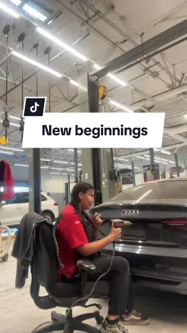 I finally got a bluetooth microphone🤣🕺 i have 3 more days left with audi and tbh…. I never pictured myself leaving this soon… i figured im young and i need to expand my knowlege therefore  i decided to pursue bmw💪  #newjourneybegins 