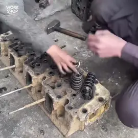 Dead CylinderHead Restore, Repairing Of Old Rusted 8 Cylinder Head. . . #Pakistanitruck  #machineshop  #making  #machinist  #engineblock  #crafting  #diycrafting  #🇺🇸  #virał  #repair  #mechanical  #talent  #skills  #creativity  #artistry  #innovation  #talentshowcase  #discovertalent  #Howitsmade  #Ironbar  #foryou  #fyp  #foryoupage  #fypシ