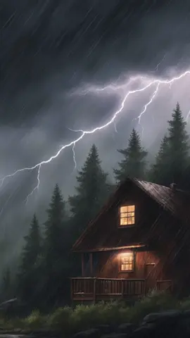 Fairy Tale Cottage | Soothing Rain Sounds on the Roof for Sleep with Thunder | White Noise 10 Hours #Whitenoise #Insomniacure #Sleepinduction #Rainsounds #Thundersounds #Sleep This video presents 10 hours of soothing rain sounds with thunder for sleep, as if you’re in a fairy tale cottage. The powerful sounds of thunder and wind resonate against a tin roof of a farmhouse, promoting deep sleep. Such rain sounds are a form of white noise that effectively calms the mind and reduces stress and insomnia. Listening to this video can resolve sleep issues, relieve tension, and immediately lower stress levels. This thunder and rain video provides sounds suitable for sleep, relaxation, healing, concentration, reading, and working. Listening to the sound of rain on this tin roof can help you rest throughout the night, refreshing and re-energizing you. 99% of listeners fall asleep quickly with this video. We hope you enjoy this rain sound video.