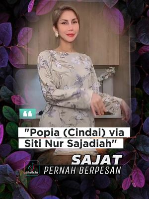 Popia Part 2 : Cindai via @nursajat kamaruz zaman @nursajat23 #pesansajat #motivasinursajat 