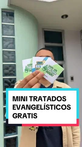 Descarga gratis estos minitratados en www.masimpulsoglobal.com  Nosotros te apoyamos con el material, ahora es tu turno de salir a la obra  #evangelizar #minitratados #biblia #palabradeDios #evangelizacion #iglesia #iglesiacristiana #comoevangelizar