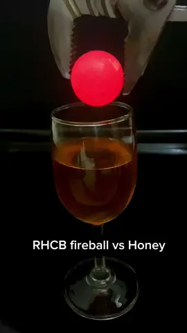 RHCB Fireball vs Honey 🍯🍯 What’s next #rhcp #fireball #honey #asmr #asmrsounds #experiment #test #satisfying #fake #science #dontattempt #fyp #viral_video 
