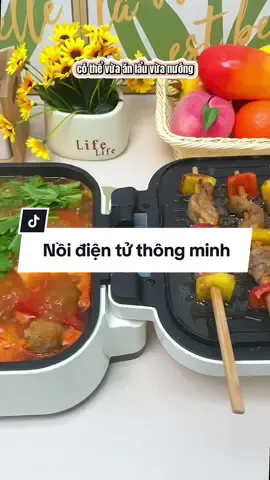 Nồi điện tử linh hoạt nhiều chức năng và chế độ nấu thông minh! #giadung #giadungtienich #giadungthongminh #giadungnhabep #xuhuong 