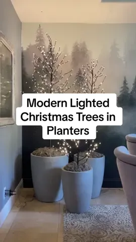 Shop my link in bio- These set of 3 lighted trees creates such a magical Christmas look!  And I think they look even more amazing set in these concrete planters! Don’t you? (Also comes in a set of 3!) The trees are super affordable and the concrete planters are also a DEAL!  They are BACK IN STOCK but super popular so there is a huge sell-out risk! Run! 🏃‍♀️ #amazonaffiliate #christmasdecor #christmastree #christmaslights #christmastime