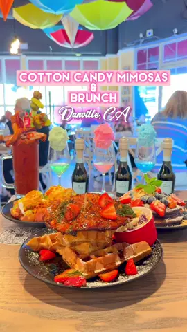 Follow @booziebrunch for hot spots you may not have known existed!   @crumbsdanville is serving up a nice size brunch menu where you can get 8+ different flavor mimosas in addition to cotton candy mimosas! It’s located in Danville and has a nice ambiance! Check this place out if you’re looking for a new brunch spot.  . . . . #brunchsf #eastbayeats #eastbayfoodies #trivalley #danvilleca 