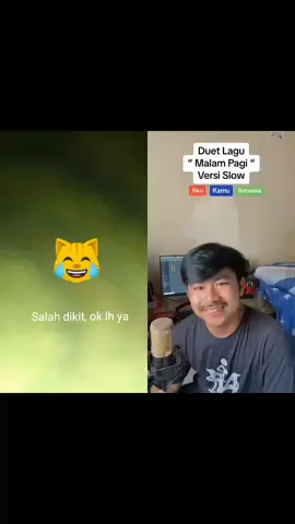 #duet dengan @alfahruss  Salah dikit, 9k lh ya 🤧