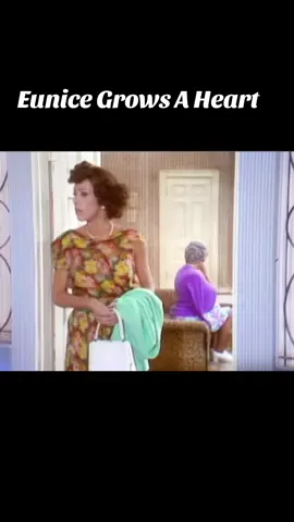 Eunice grows a heart which quickly turns to Heartburn.  Lol #mamasfamily 