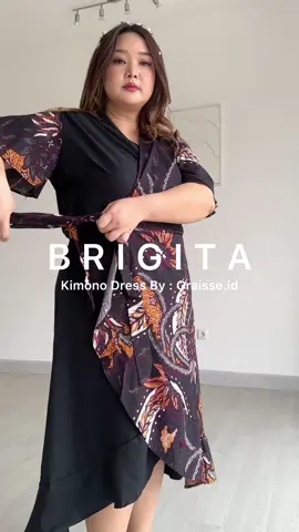 Batik Kimono Dress #dressbigsize #dressbatikjumbo #dressbatik #dressnatal 