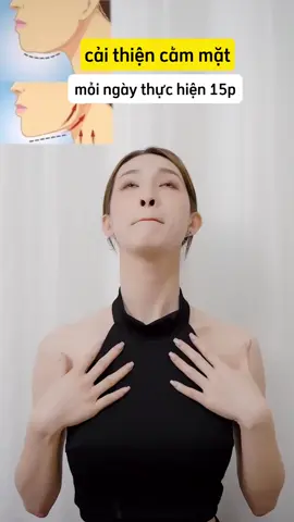 một thủ thuật nhỏ sẽ giúp mặt và cằm của bạn trông đc gọn hơn #yoga #yogatainha #fyp #xuhuong #thehinh 