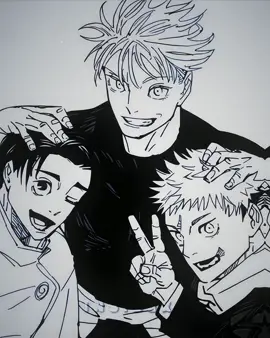 🐐🐐🐐 #jujutsukaisen #jjk #manga #edit #gojo #yuta #itadori 