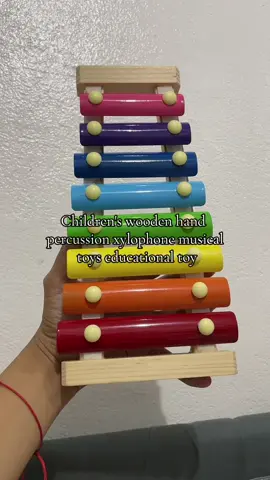 Magandang first instrument na iplay ng babies very educational #xylophone #babytoy #babyessential #toys #instrumental #babyoftiktok 