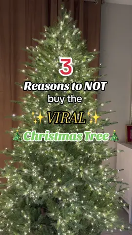 Things you need to know before you buy that viral christmas tree! #viralchristmastree #homedepotchristmastree #granddutchess 