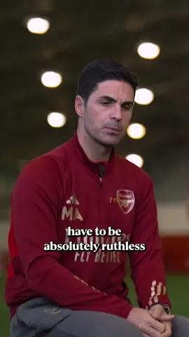 Mikel Arteta wants his Arsenal side to be 𝐫𝐮𝐭𝐡𝐥𝐞𝐬𝐬 in the Champions League 💥 #football #Soccer #futbol #UCL #arsenal