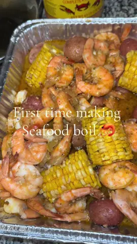 First time making seafood boil  #fyp #foryoupage #foodi #food #seafoodboil #seafoodboil #corn #viralvideo #capcut #firsttime #coworker #cooking #cooktok #shame #fat #protein #highprotein #parati #magic #lilflip #htown #pillowtalkin #trendsetter #magictarantino #foryoupage 