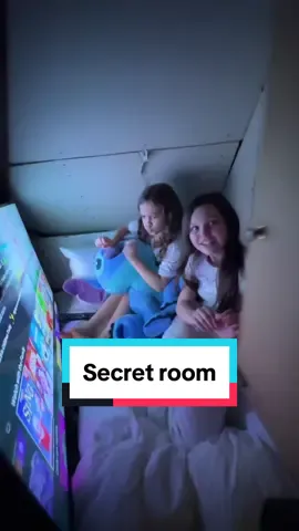 My daughters emilia and edie have been asking me for a secret room for so long so i decided to make them one because my job as their dad is to put smiles on faces #sacconejolys #parentsoftiktok #secretroom 