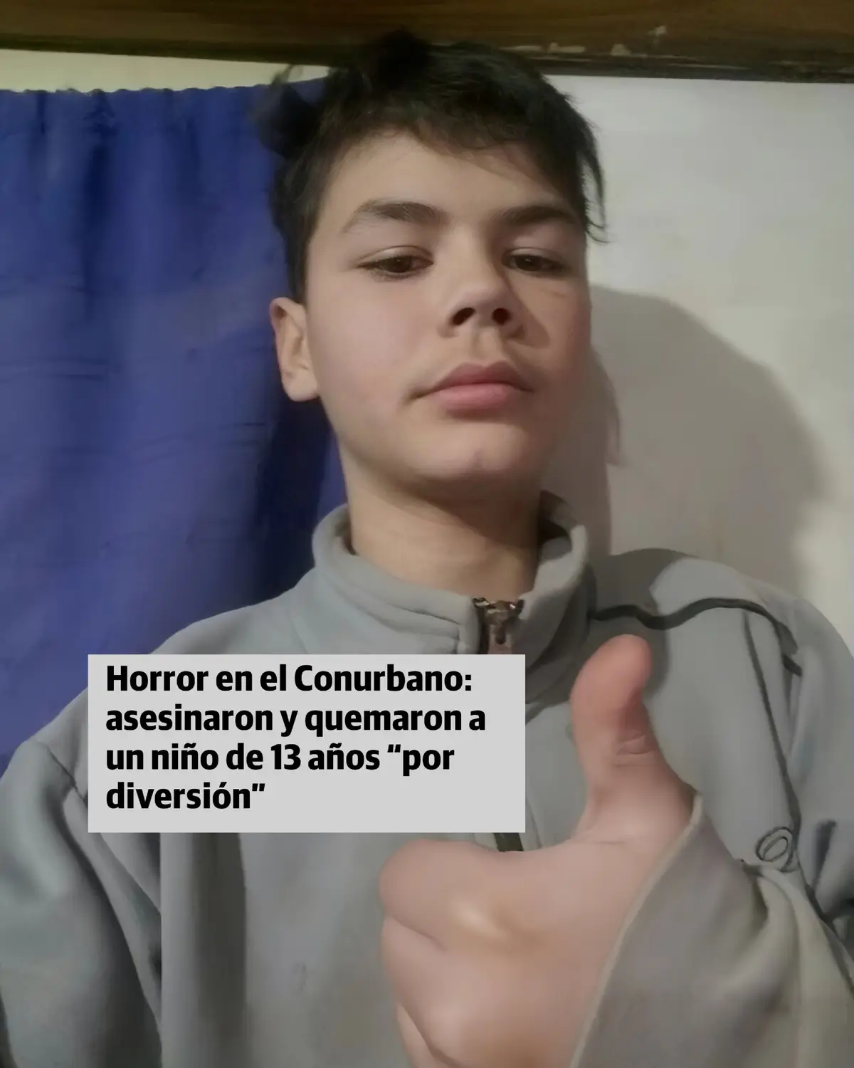 Nicolás se escapaba. Llegaba de la escuela y no había PlayStation ni televisión que lo entretuviera. Vendía panes caseros en el barrio, jugaba un rato y vuelta otra vez: salía, cuando nadie lo veía, a buscar a su mamá. Cuando Nicolás Alexander Cernadas (13) tenía 5 años su mamá se fue. Los 12 hermanos terminaron separados. 