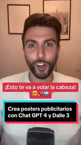 🤯🚀Hoy te enseño a actualizar poster publicitarios y volverlos modernos con #ChatGPT4 y #DALLE3 #inteligenciaartificial #angelaparicio #GPT4Turbo #angelapa #OpenAI 