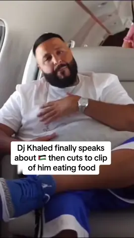 His favorite food 💀 #djkhaled #palestine #gaza #isreal #protest 
