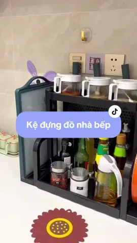 Kệ đựng đồ nhà bếp đa năng! #giadung #giadungtienich #giadungnhabep #xuhuong 
