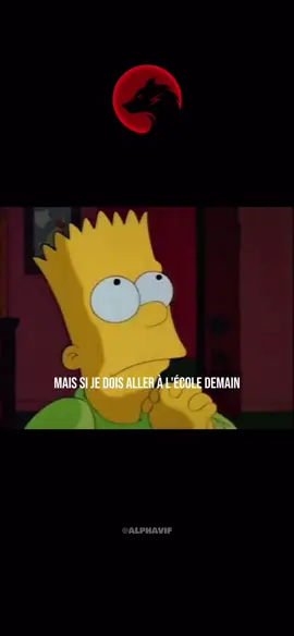 Ses prières ont été entendues 🧏‍♂️.. #alphavif #simpson #bartsimpson #prieres 