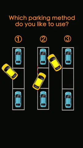 What kind of parking do you prefer? #driving #car #tips #park #drivinglessons