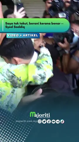 Syed Saddiq selepas didapati bersalah dan dijatuhkan hukuman oleh hakim Mahkamah Tinggi, Kuala Lumpur pada Khamis. #majoriti #beritaditiktok #trendingnewsmalaysia #syedsaddiq #tuduhan #muar #ahliparlimen