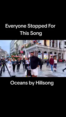 Street Performer Sings Oceans by Hillsong source: Luke Silva #word #worship #hillsongs #viraltiktok #trendingvideo #fyp #foryoupage #viralvideo #foryoupageofficiall 
