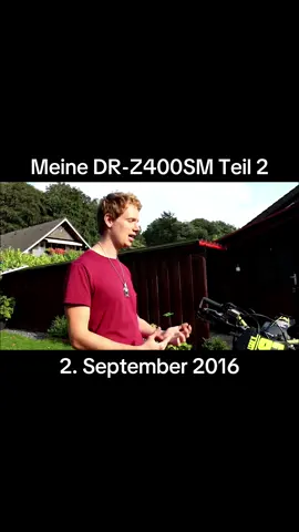 Meine DR-Z400SM Teil 2 #davidbost #motorrad #gehtsteil 